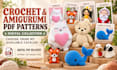 provide crochet and amigurumi PDF patterns from my pattern collection