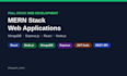 develop a full stack web application using mern stack