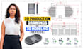 make 2d drawings for manufacturing and fabrication