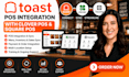 integrate toast pos with clover pos and square pos