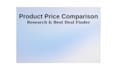 do product price comparison and research across websites