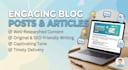write engaging posts and articles