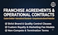 draft a comprehensive franchise and licensing agreement