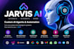 build jarvi assistant, claude code, jarvis ai automation, shopify n8n automation