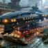 sci fi spaceship design