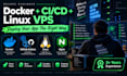 setup docker and deploy your application on linux vps with cicd pipeline