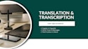 translate textos, transcribe audios
