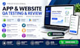 do ios app testing, android app testing, mobile app testing, app review, bugs