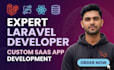 develop custom laravel web applications and saas dashboards