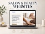 design a modern salon and beauty website