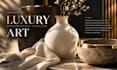 design luxury art and creative powerpoint presentation decks