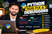 fix python bugs, errors and issues in your code