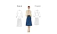 create hand drawn professional garment technical flats front and back