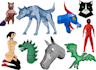 create for you any 3d polygonal models you want