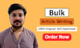 write 30 bulk seo articles and blog posts