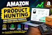 do amazon product research and find profitable products
