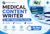 write medical and healthcare articles