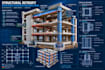 building retrofit structural design and integrity assessment