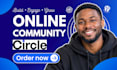 setup circle so community setup circle so online course circle online community