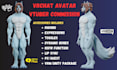 create 3d furry vtuber avatar, nsfw vrchat avatar, vtuber model rigging, animaze
