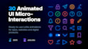 deliver ready to use lottie UI micro interactions