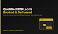 generate qualified b2b leads and book appointments
