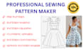 do garment sewing pattern, grading, digital clothing, PDF pattern and tech pack
