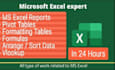 do accurate and lightning fast excel spreadsheet work