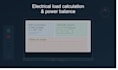 prepare electrical load calculation and power balance analysis