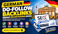 german do follow backlinks, germany SEO link building service