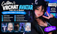 create a custom VR chat avatar for PC and quest