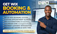 build a wix booking system, wix automation, wix appointment scheduling