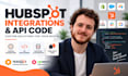 build custom hubspot integrations and api code