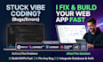 build, fix and deploy your vibe coded web app using replit