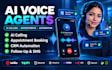 build ai voice agent, ai calling agent, ai receptionist, cold calling bot, saas