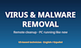 remove viruses and malware from your PC remotely and secure it