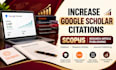 increase google scholar, scopus, reseachgate and backdated citations
