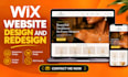design wix website, redesign wix website, wix website redesign, wix website