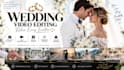 do cinematic wedding and event video editing