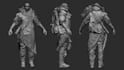create custom 3d character sculpt modeling, figurine and action figure 3d models