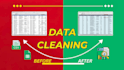 clean, deduplicate and format your messy excel and csv data