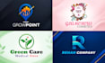 design shopify logo, branding kit, makeup, amazon, ecommerce, website, ebay