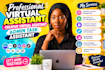 professional virtual assistant creative virtual assistant admin task assistant