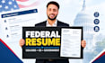 write a federal resume for usajobs and government jobs