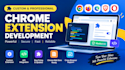 develop a chrome extension for extension downloader, user download and browser