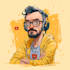draw a custom youtube thumbnails for you