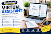 be your professional virtual assistant for admin