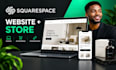 do squarespace website design, create wixsquarespace store, squarespace design