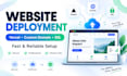 deploy your website to vercel with a custom domain