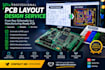 convert your schematic into pcb layout and gerber files